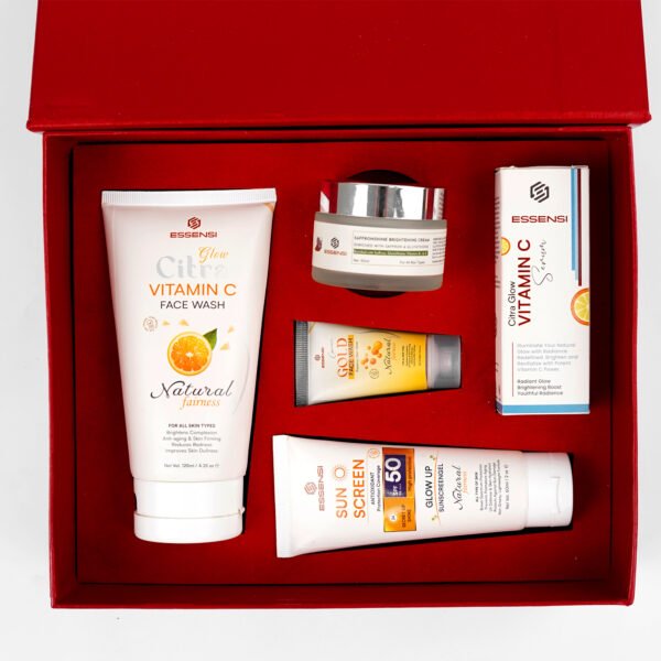 Beauty Box : Vitamin C Serum + Vitamin C Facewash + Sunblock SPF 50 + Saffronshine Beauty Cream - Image 6
